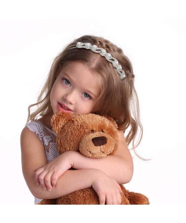 6-Piece Crystal Flower & Leaves Crown Headband Set for Bride & Bridesmaids - Wedding Party Headdress (Style 1) Silver - Buy Online on GoSupps.com