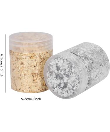 Nail Gold Foil Small Volume Nail Decoration Good Condition Light Weight Amazing Luster for Home Woman - Buy Online on GoSupps.com