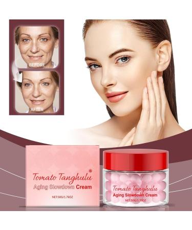  G n rique Tomato Face Cream Moisturizing Facial Cream In Tomato Capsules Double Texture Ampoule Capsules Firming Moisturizing And Skin Care - Buy Online on GoSupps.com
