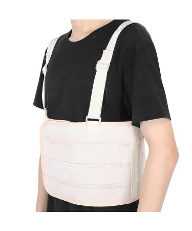 Adjustable Rib Brace & Chest Support for Rib Fractures | Breathable Lumbar Protector Belt (M & 2XL) - International Shipping Available - Buy Online on GoSupps.com