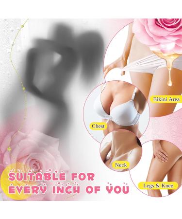 Buy Organic Yoni Oil 60ml (2pcs) | Feminine Moisturizer with Rose & Peach | Enhance Smell & Taste | pH Balanced Body Juice for Women - Buy Online on GoSupps.com