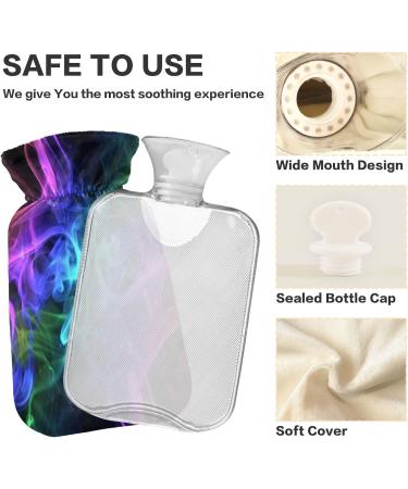 Fantasy Smoke 2L Hot Water Bottle | Winter Plush Cover | Soft Hand & Feet Warmer for Kids & Adults - Buy Online on GoSupps.com