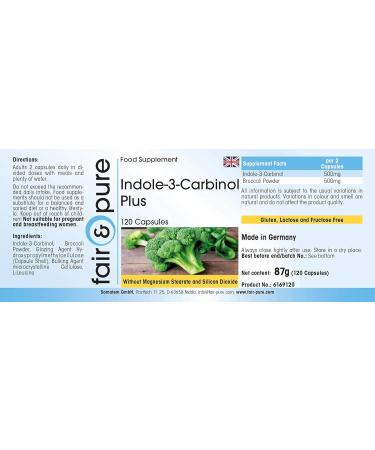 SoMatEm Fair & Pure Indol3Carbinol Plus vegan 120 capsules hoge dosering - Buy Online on GoSupps.com