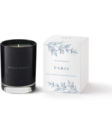 Mister Morgan Paris Blue Cypress and Absinthe Candle - 11 oz | Luxury Scented Candle for Home Fragrance - International Shipping - Buy Online on GoSupps.com