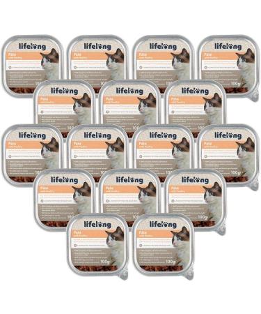 Buy Amazon Lifelong Cat Food Pate with Poultry - 100g Pack of 16 | Premium International Shipping - Buy Online on GoSupps.com