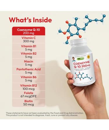 Andrew Lessman Coenzyme Q-10 200 mg | 60 Capsules for Energy Organ Support & Antioxidant | Easy to Swallow | International Shipping - Buy Online on GoSupps.com