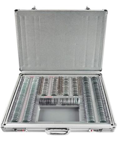 Yancheng Loudly Trial Lens Set Optical Trial Lens Set Kit with Metal Rim Aluminum Case 266 Pieces Grade A - Buy Online on GoSupps.com