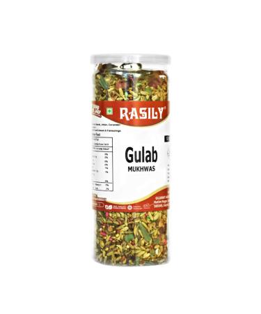 Rasily Gulab Mukhwas Mouth Freshener 220 gram (Gulab Mukhwas Pack of 1)_Packing May Vary