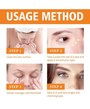 Turmeric + Vitamin C Eye Cream - Dark Circle Remover & Anti-Aging Brightening Treatment for Eyes | 30g - Buy Online on GoSupps.com