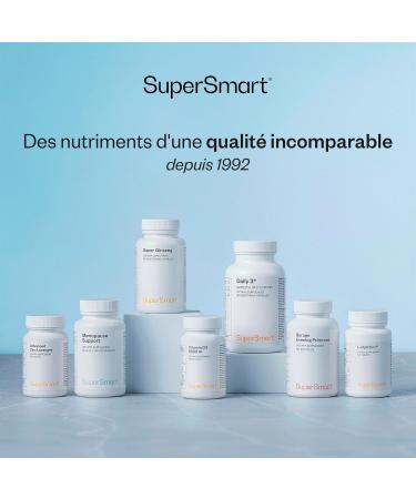 Trans-Resveratrol - Extrait de la Racine de Hu Zhang - Contribue Lutter Contre le Stress Oxydatif et les Inflammations - Vegan - Sans Gluten - Supersmart - Buy Online on GoSupps.com