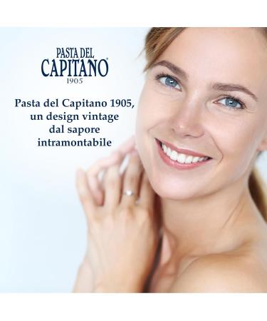 Pasta del Capitano 1905 Vintage Toothbrush - Medium-Hard Bristles Replica 100% Made in Italy Blue - International Shipping Available - Buy Online on GoSupps.com