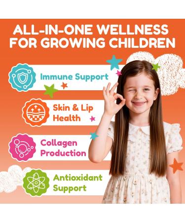 L-Lysine Liqud Drops, 1000mg L-Lysine for Kids & Adults with Calcium Complex, GABA, Vitamins, Skin & Lip Health, Immune & Collagen Production Support, Non-GMO, Natural Cherry & Orange Flavor 2 FL oz - Buy Online on GoSupps.com