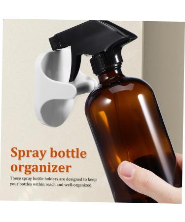 10-Piece Ceramic Bottle Holder Set - Kitchen Spray Bottle Hangers for Cabinets | Clean & Organized Storage Solution - Buy Online on GoSupps.com