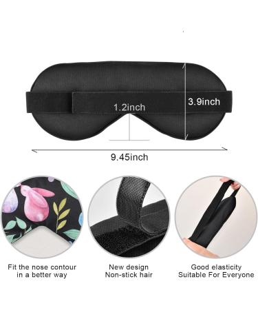 Haskirky Light Blocking Eye Mask | Breathable & Adjustable for Men and Women | Ideal for Travel, Yoga, Meditation | Comfortable & Smooth Office Deep Sleep Mask | Easter Rabbit Design - Buy Online on GoSupps.com