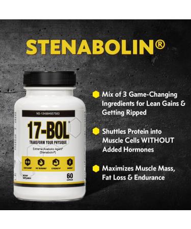 17-BOL Avry Labs Triple Stack M1-BOL and L-CREATINE - Extreme Anabolic Supplements for Muscle Growth Recovery and Endurance - Buy Online on GoSupps.com