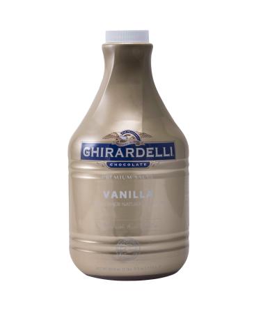 Ghirardelli Vanilla Sauce, 87.3 Ounce Bottle
