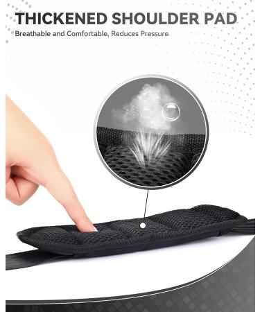 71-Inch Scooter Shoulder Strap for Electric Scooters, Bikes, Balance Bikes, Yoga Mat, Ski Board - Adjustable & Anti-Slip - Black - Buy Online on GoSupps.com