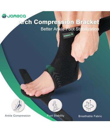 Buy Drop Foot Brace with Arch Support | Adjustable AFO & Foot Orthosis for Walking - Relief for MS TBI Stroke CP Fracture (Left Medium - Buy Online on GoSupps.com