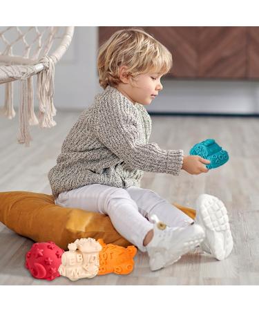 Ghirting Bite Ring Ball Toys for Kids | Sensory Texture Soft Balls | Develop Fine Motor Skills & Play - Buy Online on GoSupps.com