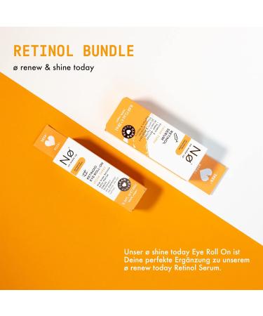 N Cosmetics Shine Today Roll On - 10 ml | Reduce Dark Circles & Tear Bags | Energize Tired Eyes with Compatible Retinoid - Buy Online on GoSupps.com