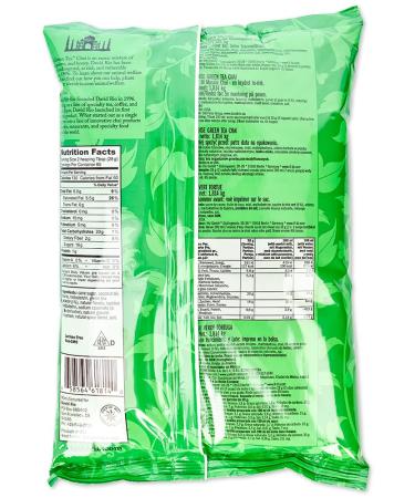 David Rio Chai Tortoise Green Refill Bag (1x1814g) - Authentic San Francisco Flavor | International Shipping Available - Buy Online on GoSupps.com