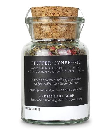 Ankerkraut Pepper Symphony 70g - Premium Ground Pepper in Cork Glass | International Shipping Available - Buy Online on GoSupps.com