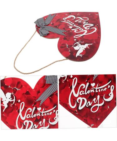 Zerodeko Decor Accessory Hanging Wood Wooden Decoration Ornament Wall Lovely Decorative Door Festival - Buy Online on GoSupps.com