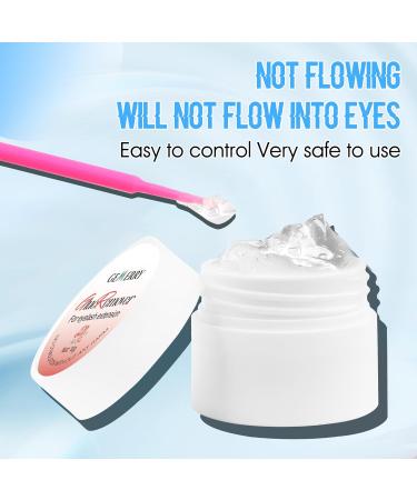 GEMERRY Lash Extension Remover 10g - Gentle Cream Formula for Sensitive Skin Quick Dissolve Lash Glue Remover for Eyelash Extensions (Rose) - International Shipping Available - Buy Online on GoSupps.com