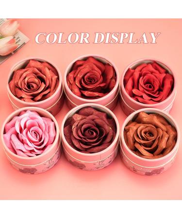Blush For Cheeks - 10ml Brightening 3D Design Rose Petal | Blush Powder For Face Makeup | For Travel Home Outdoors School And For Girlfriend Wife Friend - Buy Online on GoSupps.com