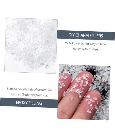 FOYTOKI 1 Glass Chip Epoxy Charms DIY Nail Art Crushed Glass Manicure Fillers Nail Art Rhinestones Nail DIY Glass Fillers DIY Epoxy Filling Manicure Charms Nail Art Accessories 0.5X0.3cm transparent - Buy Online on GoSupps.com