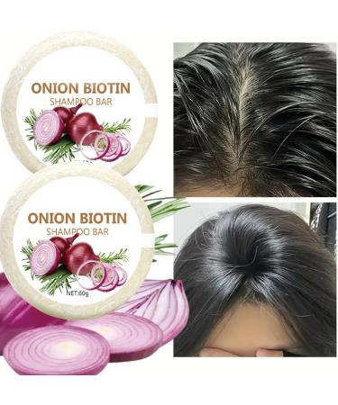 Shampoing Oignon 60g Onion Biotin Shampoo Bar Shampoing Oignon Rouge Mousse Douce Contr le Frisottis Conditionneur Purifiant Nourrissant Adultes Hommes Femmes Adolescents (1pc) - Buy Online on GoSupps.com