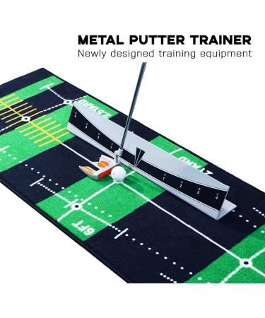 ENHUA GOLF Putt Path Trainer - Arc Golf Stroke Training Aid for Indoor & Outdoor Practice - Buy Online on GoSupps.com