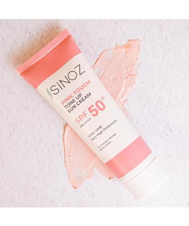  sinoz Sinoz Pink Touch Tone Up Sun Cream SPF 50+ 50 ml - Buy Online on GoSupps.com