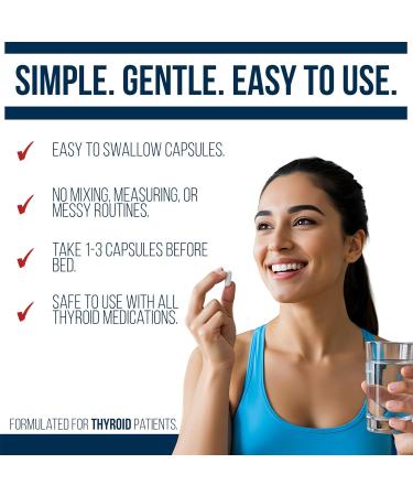 Thyro Mag+ Triple Magnesium Complex Magnesium Glycinate Sucrosomial & Mag O7 (Ozone) Thyroid & Adrenal Support Sleep Mood Energy 90 Capsules by Dr. Westin Childs - Buy Online on GoSupps.com