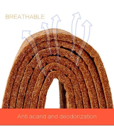 Soft Alpaca Wool Felt Insoles | Winter Warm Shoe Inserts for Men & Women - Size M 10/W 11 - Buy Online on GoSupps.com
