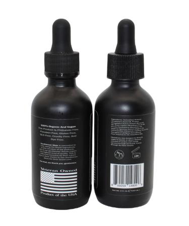 Premium Beard Oil | All Natural Argan & Vitamin E Infused | Soften Condition & Promote Growth | 2 oz Mint - Buy Online on GoSupps.com