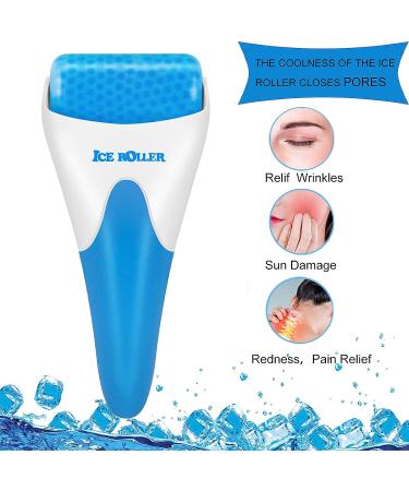 ASIAOD Ice Roller - Face & Eye Puffiness Relief, Migraine Pain Relief, Skin Care Treatment Rollers - Blue - Buy Online on GoSupps.com