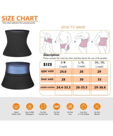Huiming Sauna Suit Waist Trimmer for Women - Lower Belly Fat Plus Size Large-X-Large - Buy Online on GoSupps.com
