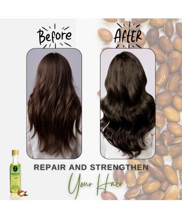 100% Pure Argan Oil - Cold Pressed Organic Moroccan Oil for Hair Skin & Face | Moisturizer for Dry & Damaged Hair & Skin - 3.3 fl oz - Buy Online on GoSupps.com