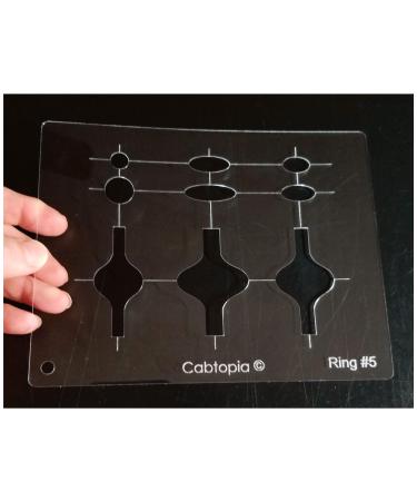 Cabtopia - Jewelry Design Template StencilRing 5