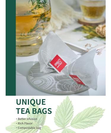 TeeLux TeeLux Pack of 60 Raspberry Leaf Tea Bags Pure Natural Raspberry Leaves Caffeine Free Herbal Tea Bags - Buy Online on GoSupps.com