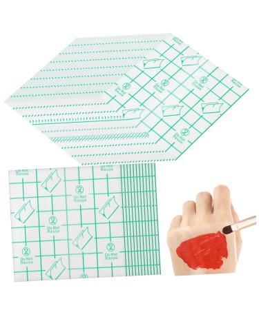 200 pi ces Palettes Maquillage Jetables Autocollantes Palettes Mains Adh sives pour Fond de Teint Correcteur L vres Cosm tiques Usage Unique