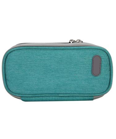 Insulin Cold Portable Insulin Cold Storage Bag Medicines Refrigerated Cool Bag for Patient Care Medical Insulation Cooling Bag for Travel (Green)