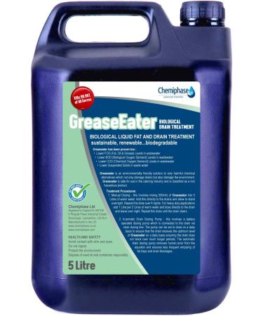 Greaseater - Biological Drain Treatment 5 litres - Buy Online on GoSupps.com