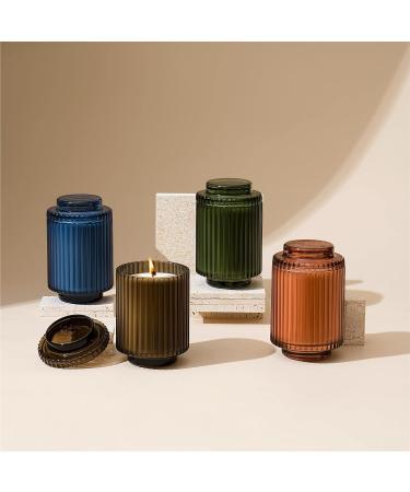 La Jolie Muse Fir & Cedarwood Scented Christmas Candle - 12.3oz Luxury Winter Candle Gift for Women - Natural Wax, Long Burning 75 Hours - Buy Online on GoSupps.com