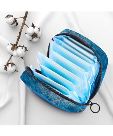 MUOOUM Menstrual Pad Bag | Sanitary Napkin Holder | Tampons Collection Pouch (Sea Turtle) | Multi-colored 9 - Buy Online on GoSupps.com
