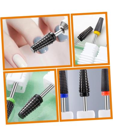 FRCOLOR Black Ceramic Nail Polishing Head Ceramics Grinding Head Manicure Women's - Buy Online on GoSupps.com