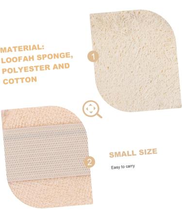 DOITOOL 1 Set Loofah Face Wash Beauty Kit Microfiber Makeup Sponge Natural Loofah Bath Spa Cleansing Pad Loofah Puff Cotton Round Makeup Sponge Loofah Pads Wet Wipes Eyes Miss - Buy Online on GoSupps.com
