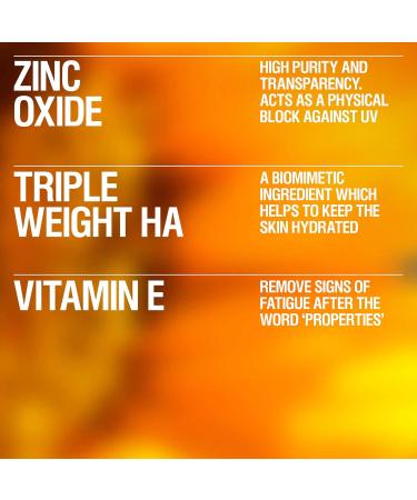 Grown Alchemist Natural Hydrating Sunscreen SPF 30 - Zinc Oxide UVA/UVB Protection & Moisturizing Hyaluronic Acid - 30-50ml - Buy Online on GoSupps.com