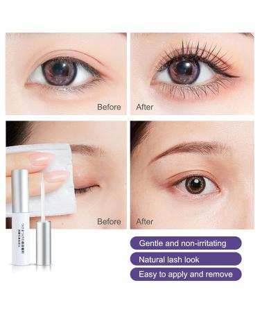 Clear Eyelash Glue - Quick Dry Waterproof High Viscosity False Lash Glue - Streak-Free Low Irritation No Skin Damage Easy To Remove Lash Extension Adhesive Bonding Glue Eye Lash Glue - Buy Online on GoSupps.com